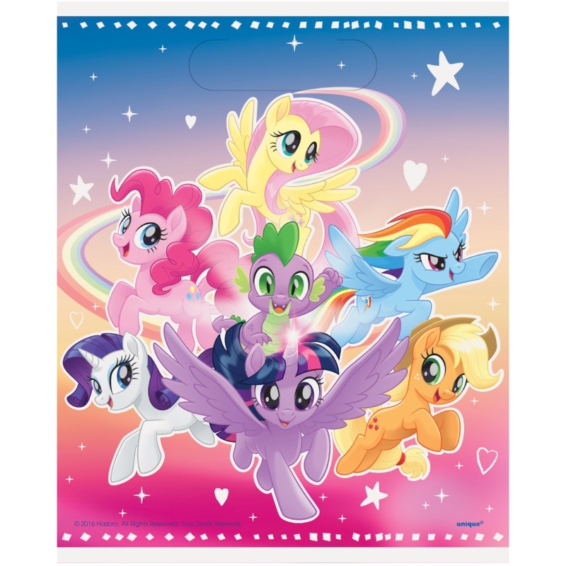 My little pony loot bags 8ct-3.49 Little pony loot bags 8ct. - Image 1
