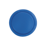 Solid color paper plate 9" 8ct.