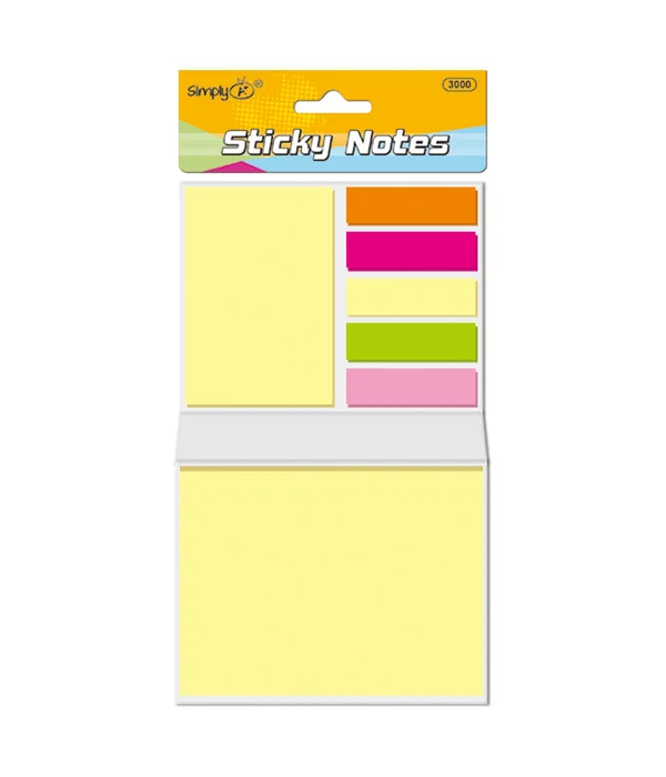 Neon sticky note 220ct-1.99 Neon sticky note 220ct - Image 1