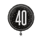40 number birthday foil balloon 18" - Image 2