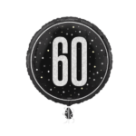 60 number birthday foil balloon 18" - Image 2