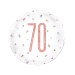 70 number birthday foil balloon 18"