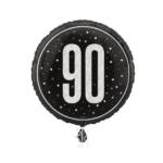 90 number birthday balloon 18" - Image 2