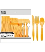 Plastic cutlery set 48ct.