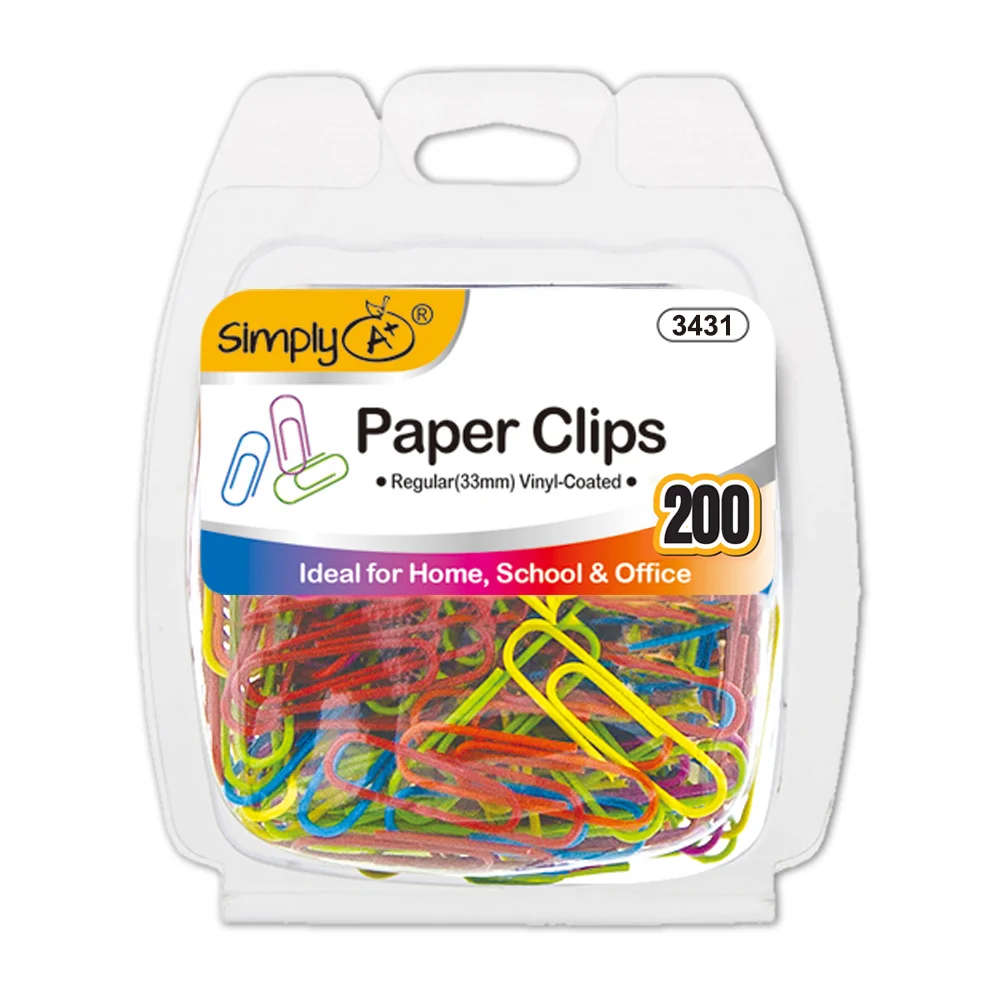 Paper Pins assorted color 200ct-2.29 Paper Pins assorted color 200ct - Image 1