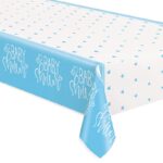 Baby shower table cover