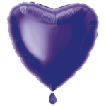 Solid heart foil balloon 18" - Image 6