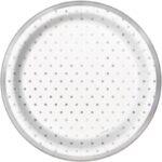 7" round paper plate 8ct. - Image 2