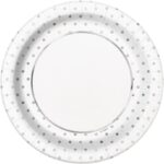 9" round paper plate 8ct.