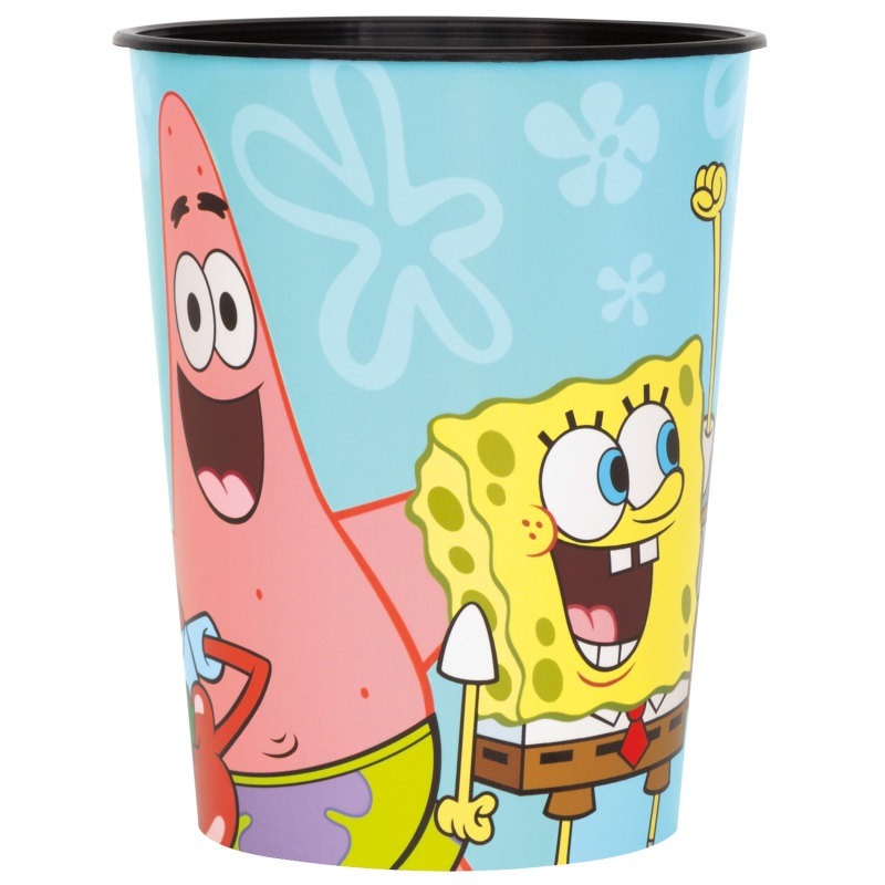 Sponge bob 16oz plastic cup 2.99 Sponge bob plastic cup 16oz. - Image 1