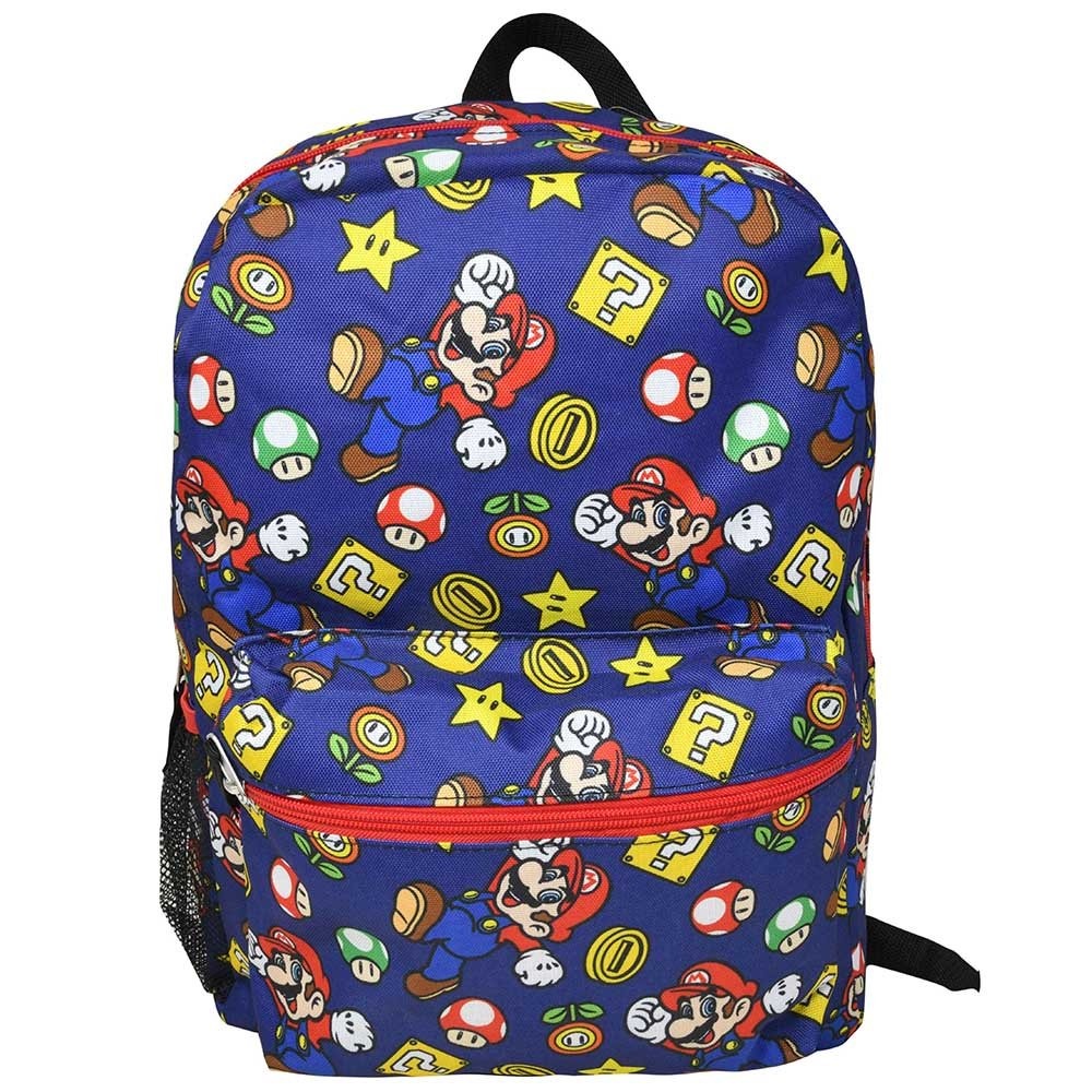 Super mario 16inch backpack-$18.59 Super mario 16inch backpack - Image 1