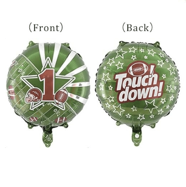 Touch down gaming foil balloon 18inch_$3.99 Touch down foil balloon. - Image 1