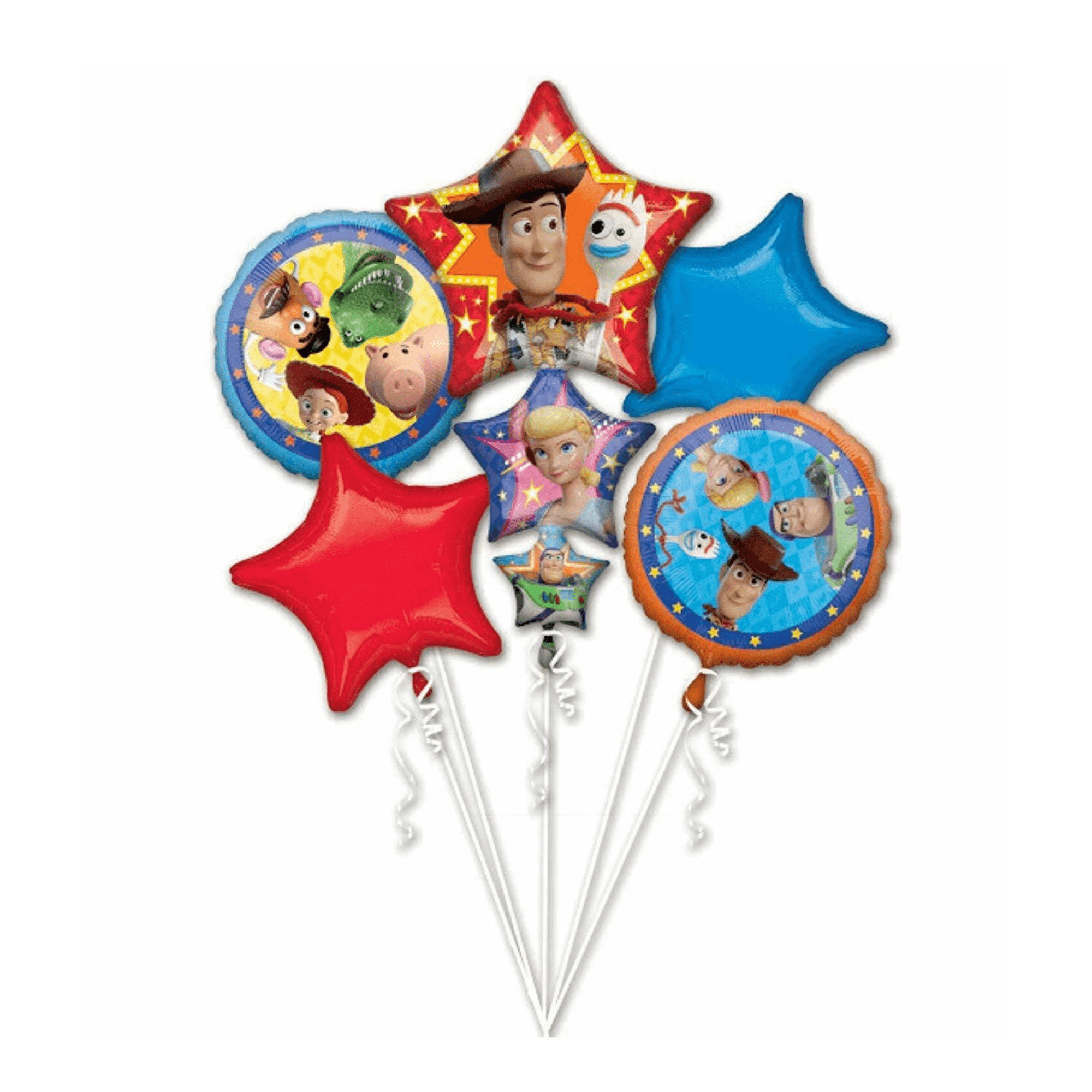 Toy story 4 foil balloon bouquet Toy story balloon bouquet - Image 1