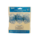 Baby shower latex balloons 12" 6ct. - Image 2