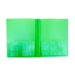 3-pronge two pocket plastic folder - Image 3