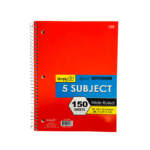5-Subject wide ruled 150sheets note book - Image 2