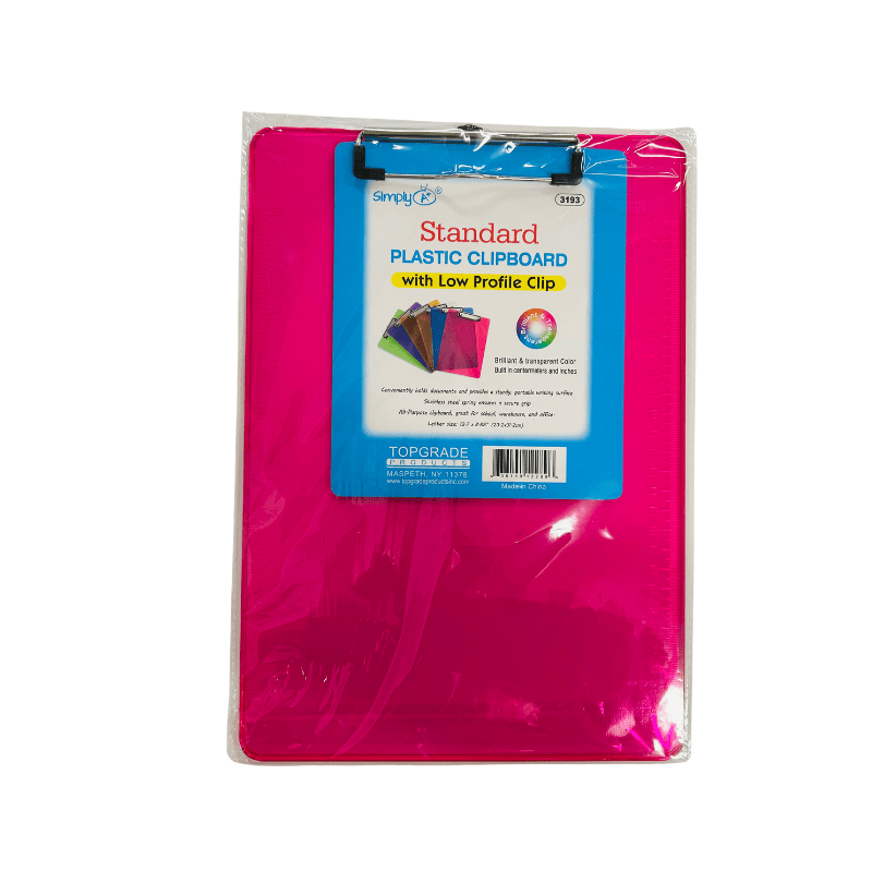Untitled design (52) Plastic clip board - Image 1