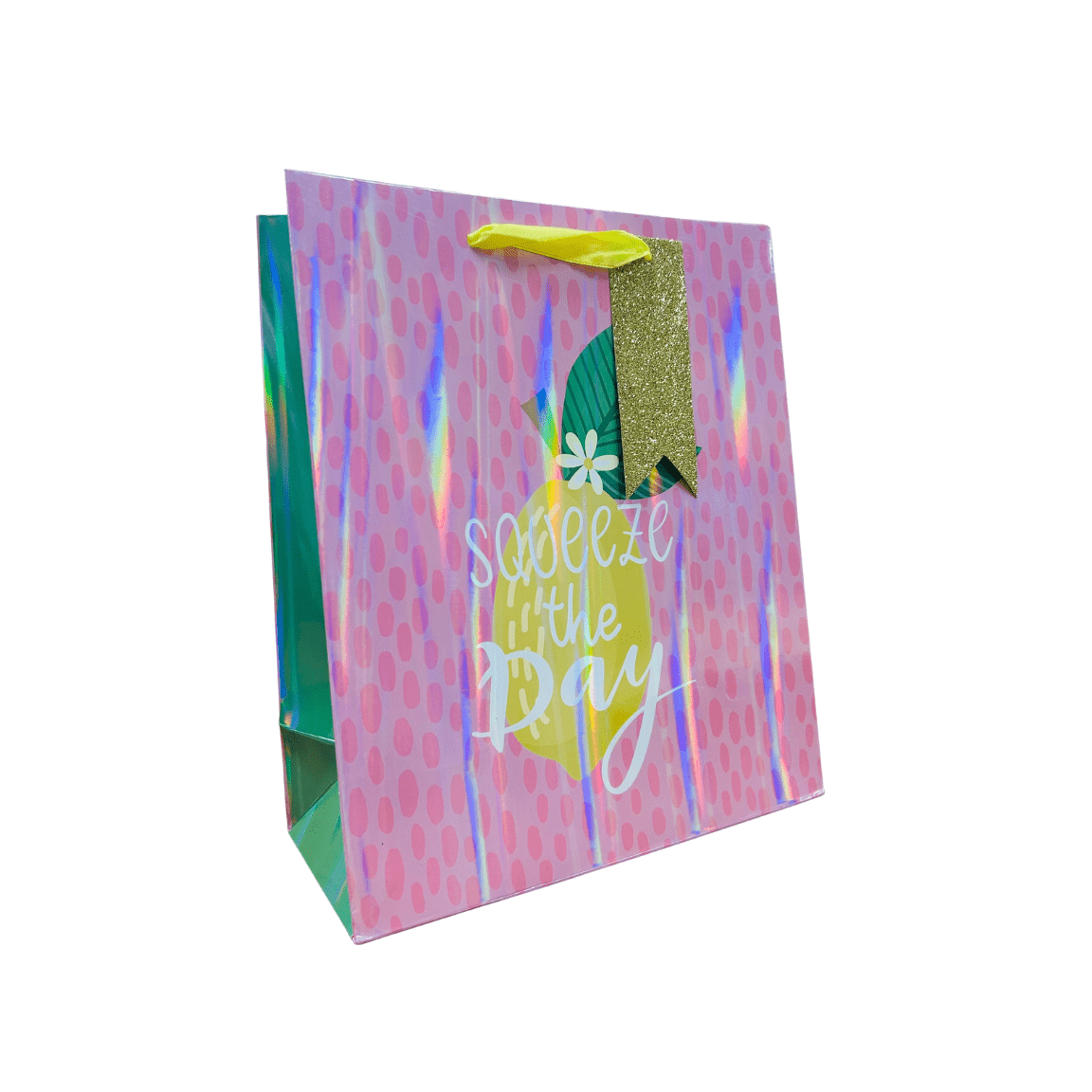 Untitled design (56) Pineapple theme small gift bag - Image 1