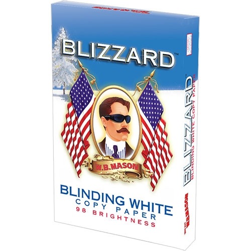 WB Masson blizzard blinding white copy paper 8.5in x 11in 500sheets-8.99 WB Masson blizzard blinding white copy paper 8.5in x 11in 500sheets - Image 1