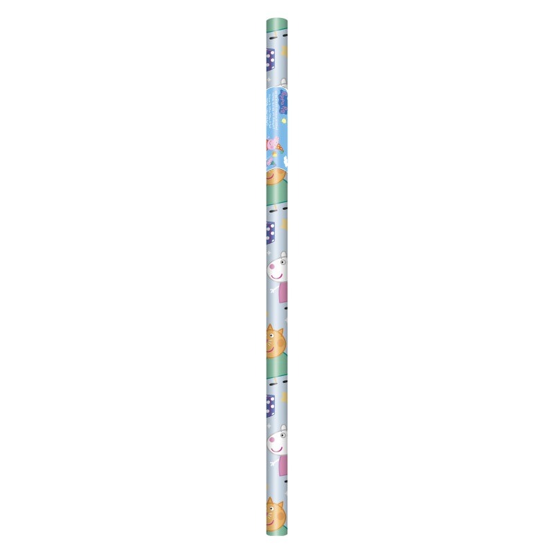peppa pig gift wrap 30in x 60in4.99 Peppa pig gift wrap 30"x60" - Image 1